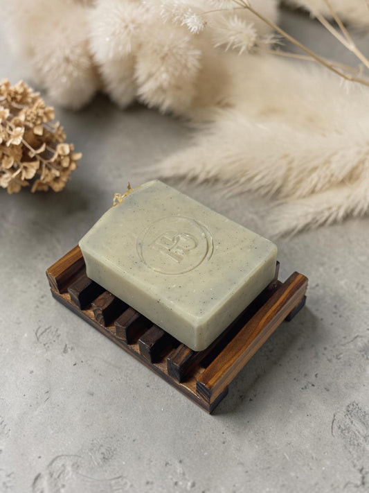 Eco-Friendly Bamboo Slatted Soap Dish