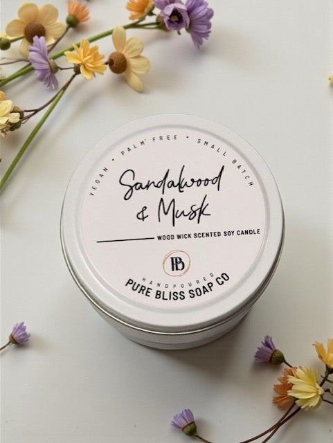 Soy Candle - Travel Tin