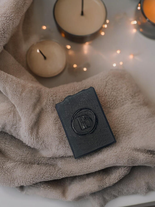 Activated Charcoal, Tea Tree, Lavender & Peppermint Deluxe Body Soap