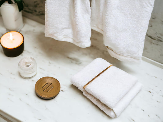 Round Bamboo Soap Dish