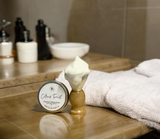 Citrus Twist Premium Shave Soap