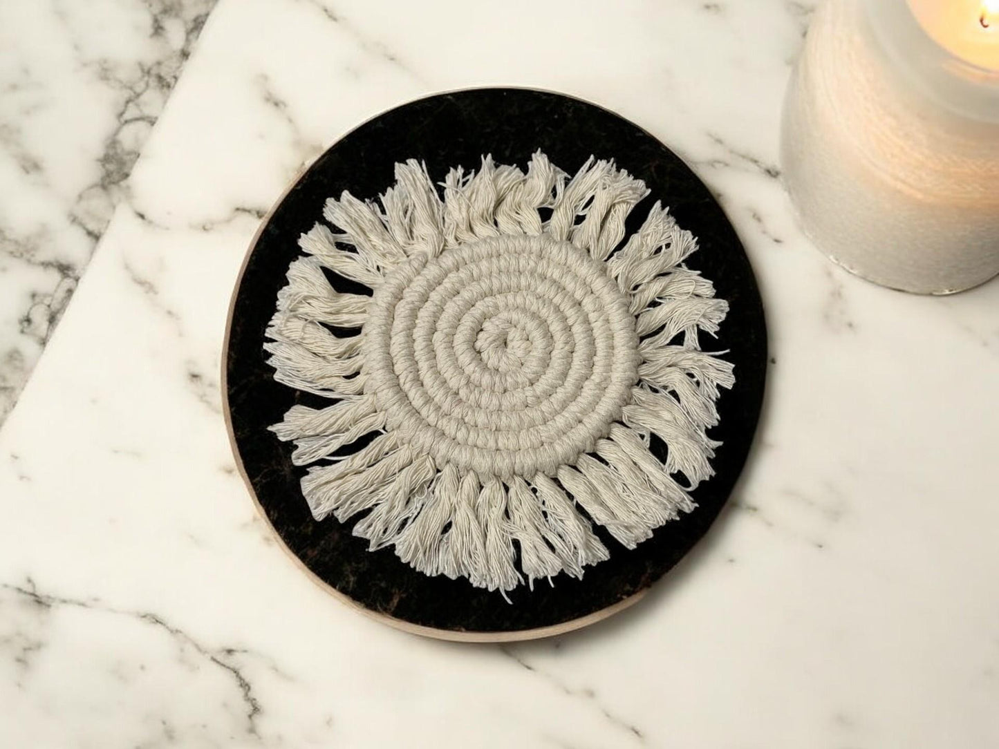 Boho Candle Coaster
