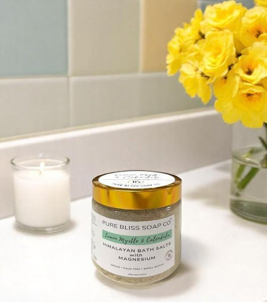 Lemon Myrtle & Calendula Bath Salts