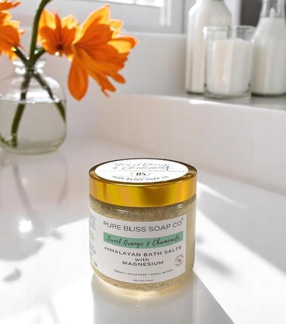 Sweet Orange & Chamomile Bath Salts