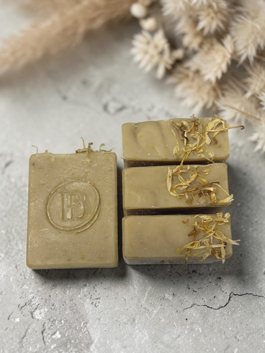 Calendula Citrus Deluxe Cleansing Bar - Pure Bliss Soap Co
