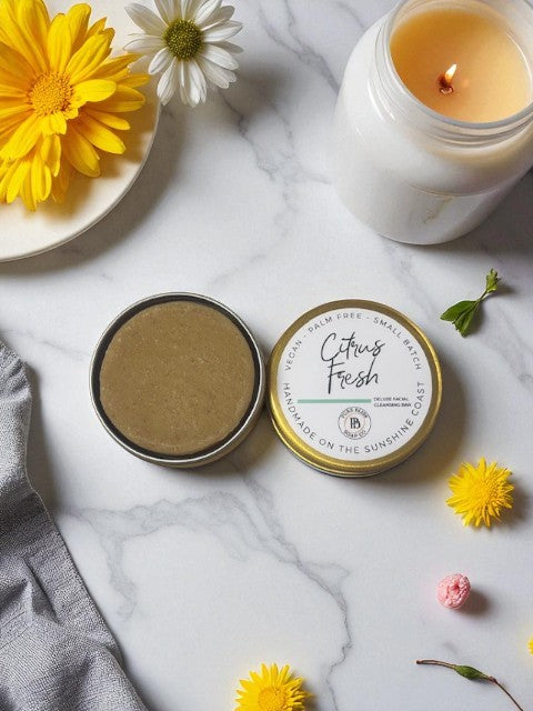 Citrus Fresh Deluxe Facial Cleansing Bar