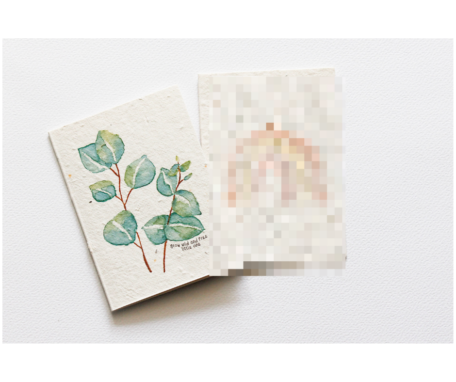 Hello Petal Plantable Mini Gift Cards