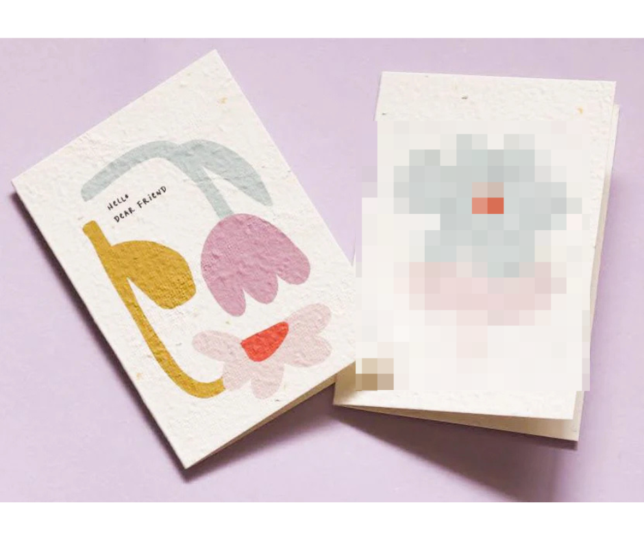 Hello Petal Plantable Mini Gift Cards