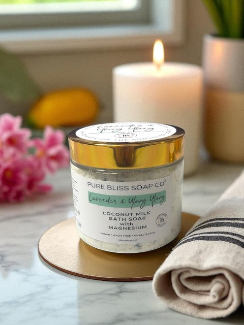 Lavender & Ylang Ylang Organic Coconut Milk Bath Soak