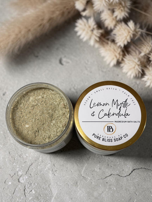 Lemon Myrtle & Calendula Bath Salts