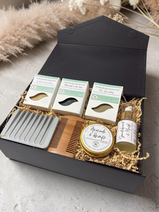 Mega Bearded Gentleman's Gift Pack - Pure Bliss Soap Co