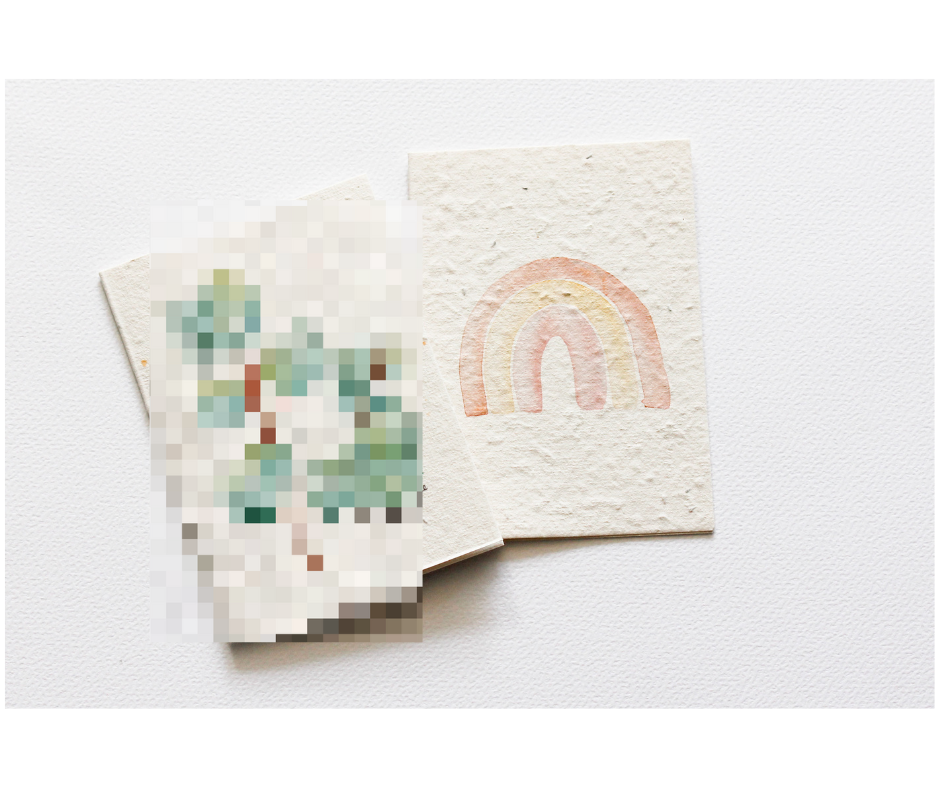 Hello Petal Plantable Mini Gift Cards
