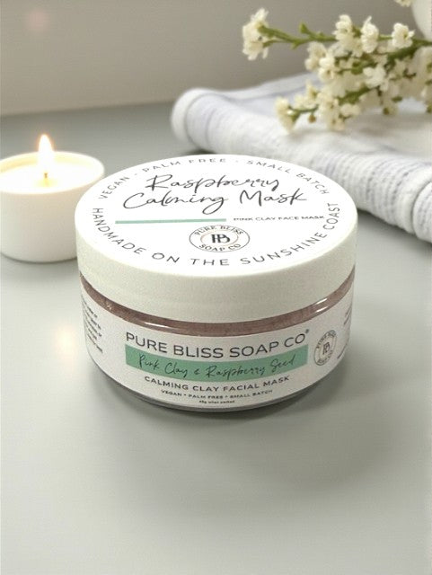 Raspberry Calming Clay Mask