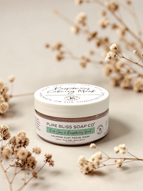 Raspberry Calming Clay Mask