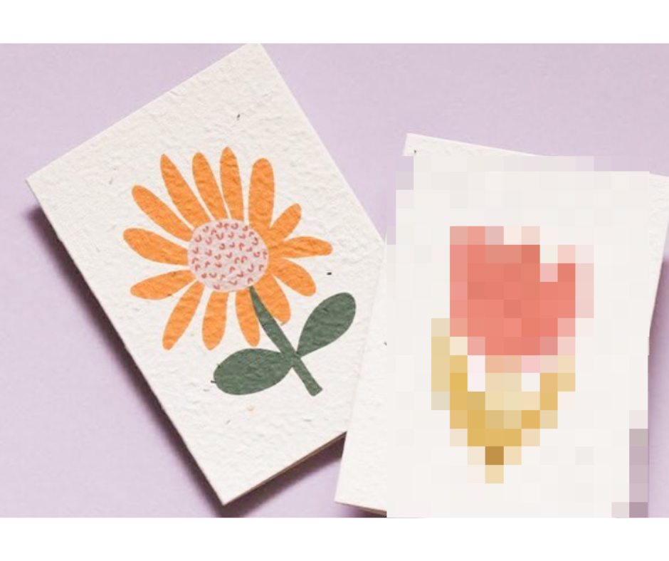 Hello Petal Plantable Mini Gift Cards