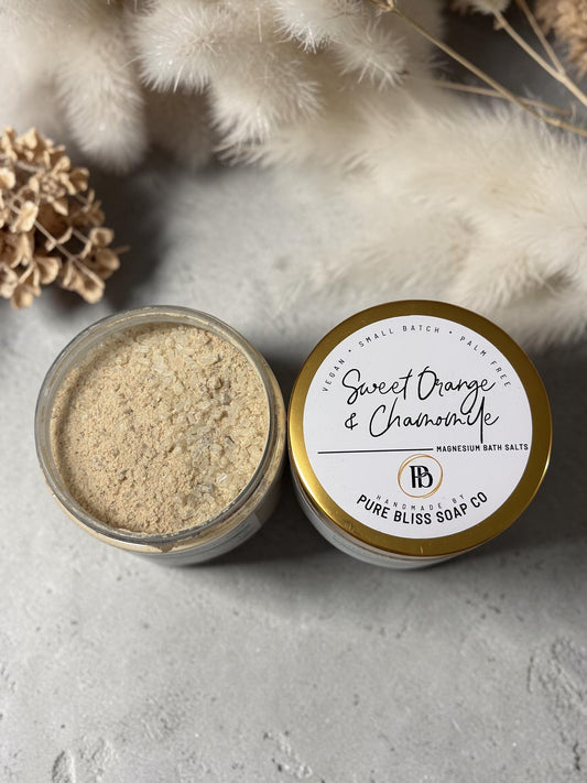 Sweet Orange & Chamomile Bath Salts