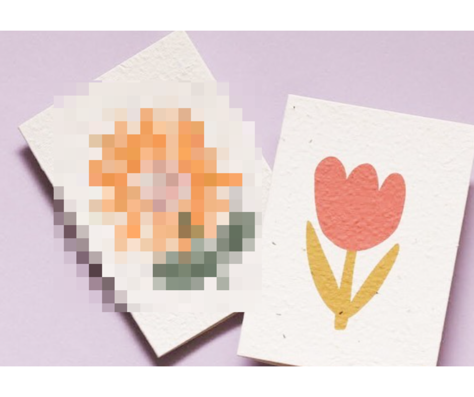 Hello Petal Plantable Mini Gift Cards